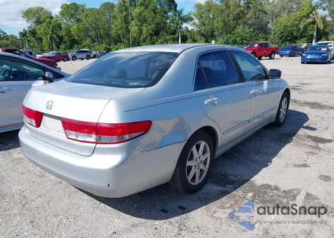 2003 Honda Accord 3.0 Ex из США, поврежденный, VIN 1HGCM66503A006968